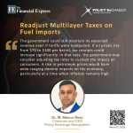 Readjust Multilayer Taxes on Fuel Imports